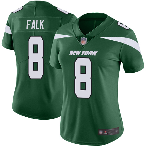 New York Jets Limited Green Women Luke Falk Home Jersey NFL Football 8 Vapor Untouchable